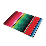 Colorful Mexican Blanket Pattern Print Pet Cooling Mat Cover