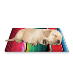 Colorful Mexican Blanket Pattern Print Pet Cooling Mat Cover
