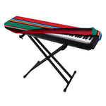 Colorful Mexican Blanket Pattern Print Piano Keyboard Cover
