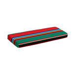 Colorful Mexican Blanket Pattern Print Piano Keyboard Cover