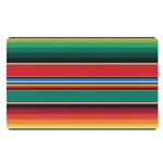 Colorful Mexican Blanket Pattern Print Polyester Doormat