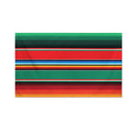 Colorful Mexican Blanket Pattern Print Polyester Flag