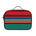 Colorful Mexican Blanket Pattern Print Portable Lunch Bag