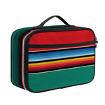 Colorful Mexican Blanket Pattern Print Portable Lunch Bag