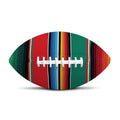 Colorful Mexican Blanket Pattern Print Rugby Ball
