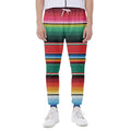 Colorful Mexican Blanket Pattern Print Joggers