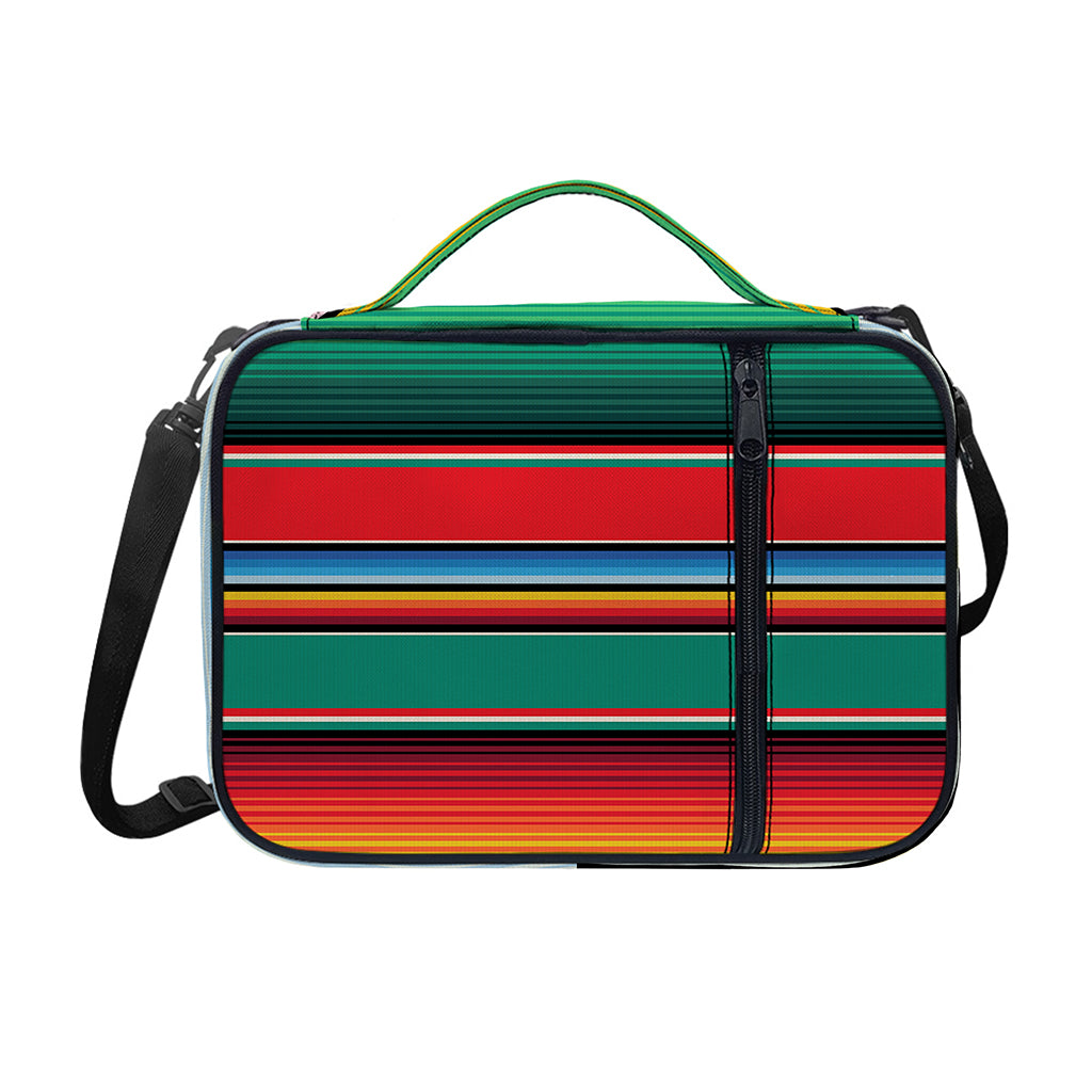 Colorful Mexican Blanket Pattern Print Shoulder Strap Bible Bag
