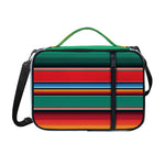 Colorful Mexican Blanket Pattern Print Shoulder Strap Bible Bag