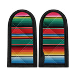 Colorful Mexican Blanket Pattern Print Skillet Handle Cover