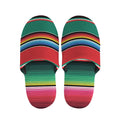 Colorful Mexican Blanket Pattern Print Slippers