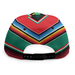 Colorful Mexican Blanket Pattern Print Snapback Cap