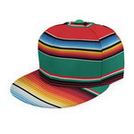 Colorful Mexican Blanket Pattern Print Snapback Cap