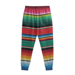 Colorful Mexican Blanket Pattern Print Sweatpants
