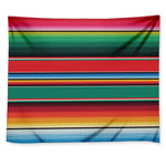 Colorful Mexican Blanket Pattern Print Tapestry