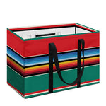 Colorful Mexican Blanket Pattern Print Utility Tote Bag