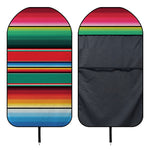 Colorful Mexican Blanket Pattern Print Waterproof Car Seat Cover