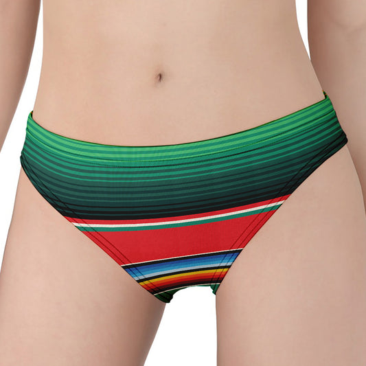 Colorful Mexican Blanket Pattern Print Women's Panties
