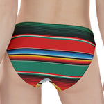 Colorful Mexican Blanket Pattern Print Women's Panties