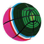 Colorful Mexican Blanket Stripe Print Basketball
