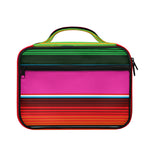 Colorful Mexican Blanket Stripe Print Briefcase Bible Bag