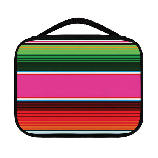 Colorful Mexican Blanket Stripe Print Classic Bible Case