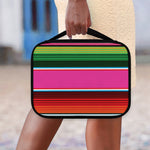 Colorful Mexican Blanket Stripe Print Classic Bible Case