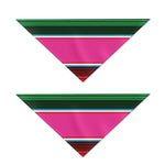 Colorful Mexican Blanket Stripe Print Dog Bandana