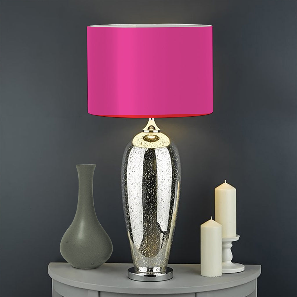Colorful Mexican Blanket Stripe Print Drum Lamp Shade