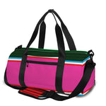 Colorful Mexican Blanket Stripe Print Gym Bag
