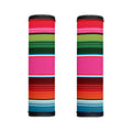 Colorful Mexican Blanket Stripe Print Handle Covers