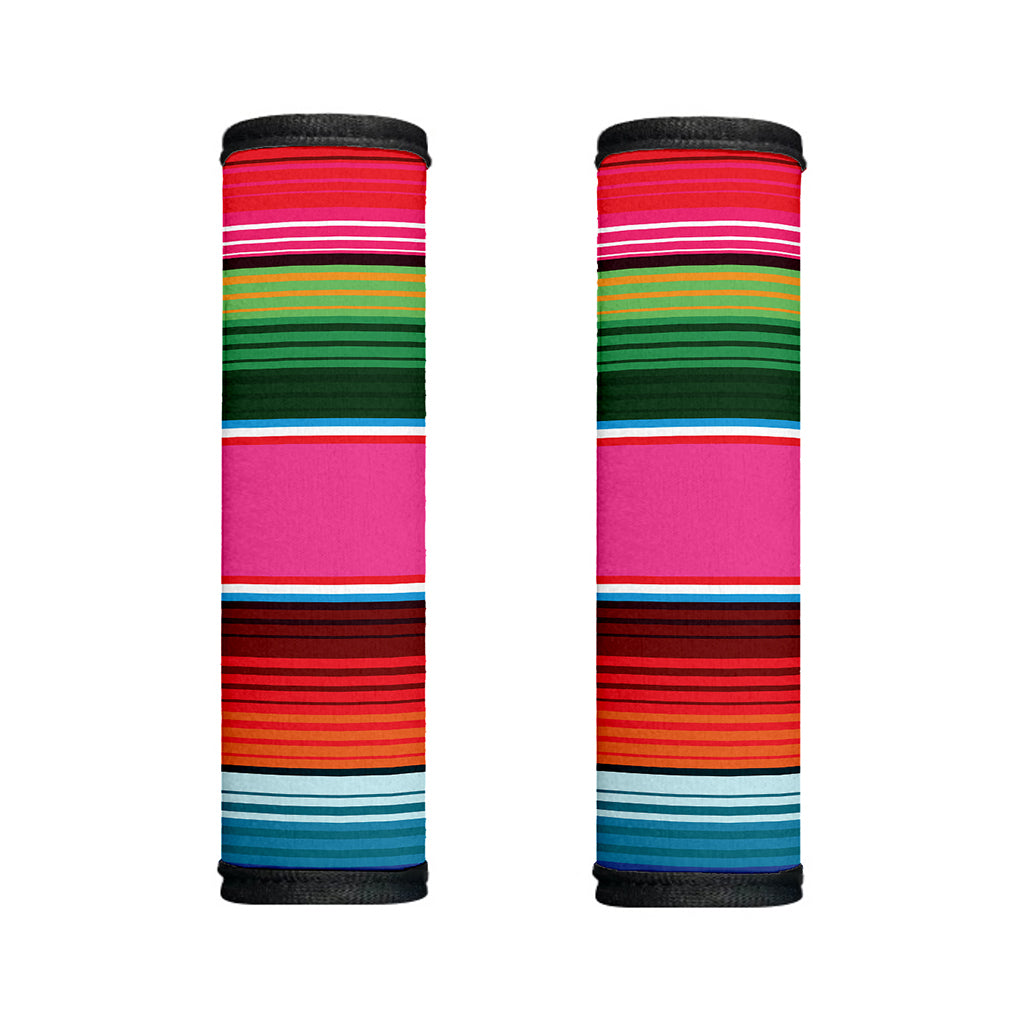 Colorful Mexican Blanket Stripe Print Handle Covers