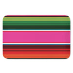 Colorful Mexican Blanket Stripe Print Indoor Door Mat