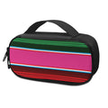 Colorful Mexican Blanket Stripe Print Portable Cooler Travel Case