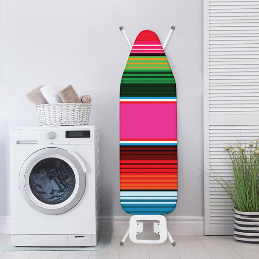 Colorful Mexican Blanket Stripe Print Ironing Board Cover