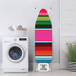 Colorful Mexican Blanket Stripe Print Ironing Board Cover