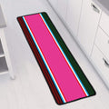 Colorful Mexican Blanket Stripe Print Long Kitchen Mat