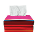 Colorful Mexican Blanket Stripe Print Rectangle Tissue Box Cover