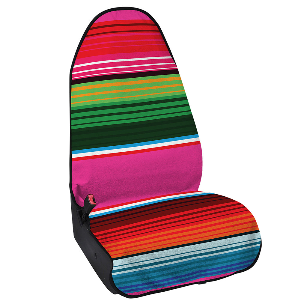 Colorful Mexican Blanket Stripe Print Waterproof Car Seat Cover