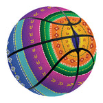 Colorful Mexican Serape Pattern Print Basketball