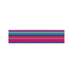 Colorful Mexican Serape Pattern Print Bed Runner