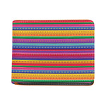 Colorful Mexican Serape Pattern Print Bifold Wallet