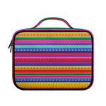 Colorful Mexican Serape Pattern Print Briefcase Bible Bag