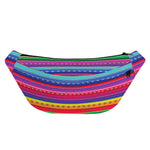 Colorful Mexican Serape Pattern Print Fanny Pack