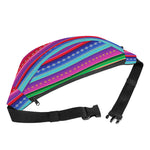 Colorful Mexican Serape Pattern Print Fanny Pack