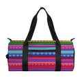 Colorful Mexican Serape Pattern Print Gym Bag