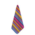 Colorful Mexican Serape Pattern Print Hand Towel