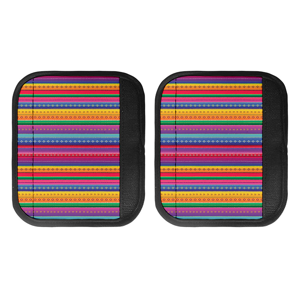 Colorful Mexican Serape Pattern Print Handle Covers