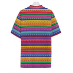 Colorful Mexican Serape Pattern Print Hawaiian Shirt
