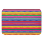 Colorful Mexican Serape Pattern Print Indoor Door Mat
