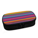 Colorful Mexican Serape Pattern Print Insulin Cooler Travel Case